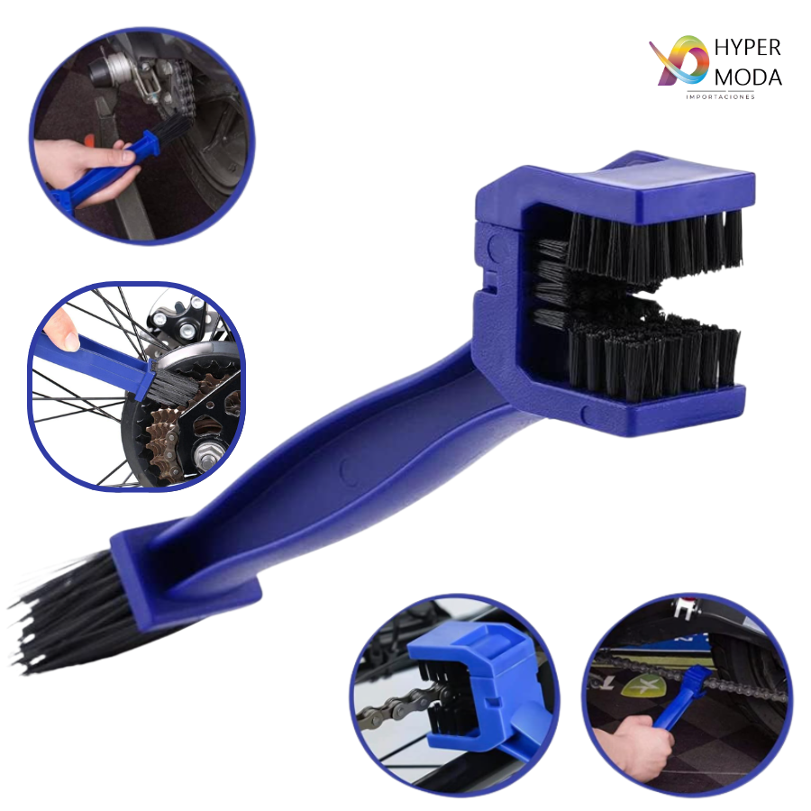 Cepillo de Limpieza de Cadenas Bici Moto